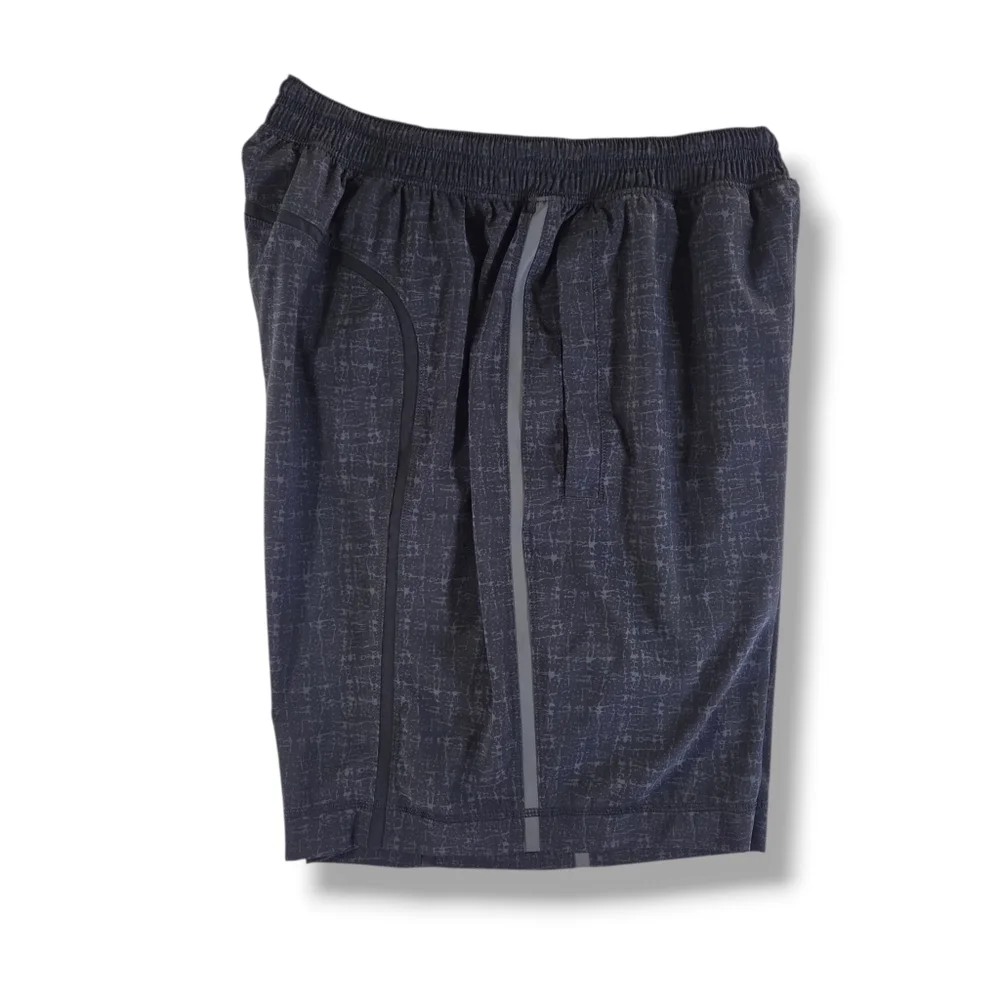 LULULEMON Men’s 9” Lined Pace Breaker Shorts Black Grey Gray Large